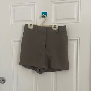 Babaton High Waist khaki Brown Shorts